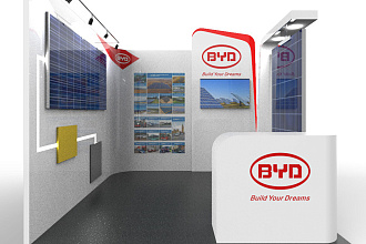 3D визуализация стендов для мероприятий