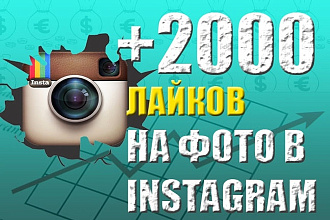 2000+10 лайков на фото в Инстаграм. Реальные исполнители