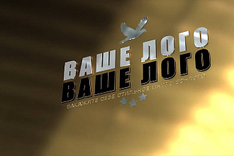 Красивая анимация Вашего лого