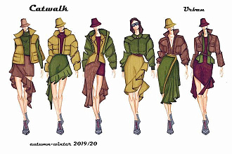 Рисую Fashion иллюстрации