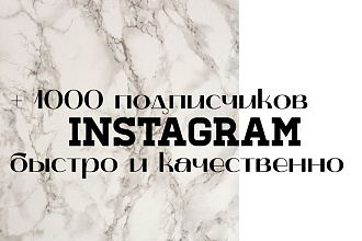 Подписчики Instagram