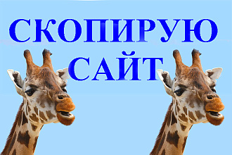 Скопирую сайт