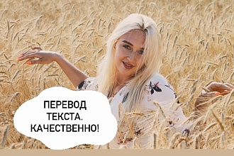 Переведу ваш текст. С английского на русский