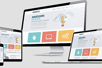 Дизайн landing page