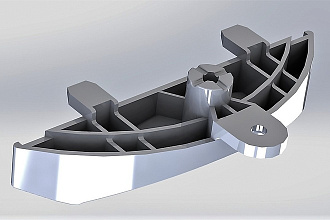 3D моделирование в Solid Works, компас-3D. Возможно оформление ЕСКД