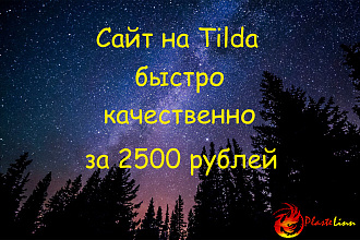 Создам сайт на Tilda