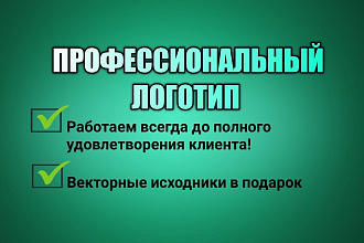 Профессиональный дизайн логотипа
