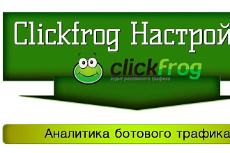 Подключу и настрою ClickFrog на вашем сайте