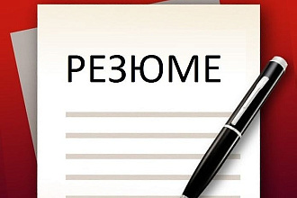 Напишу резюме для вас