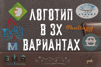 Разработаю 3 варианта логотипа