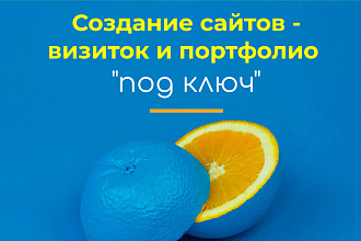 Создание сайта-визитки или сайта-портфолио под ключ на Tilda