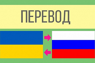 Качественный перевод с аудио украинского на русский и обратно