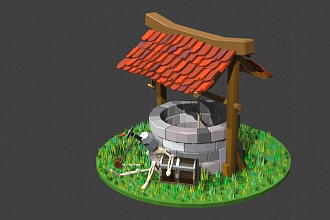 Создание и разработка 3D моделей в low poly