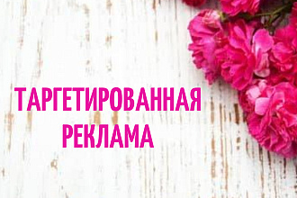 Настрою таргетированную рекламу