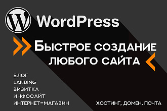 Создам сайт на WordPress