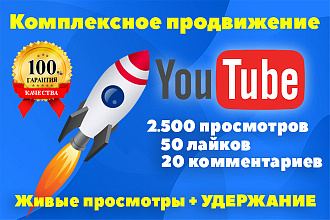 Комплексное продвижение видео в ЮТУБ