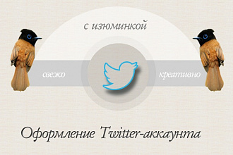 Оформлю Twitter-аккаунт