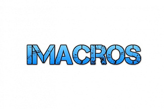 Напишу скрипты для imacros