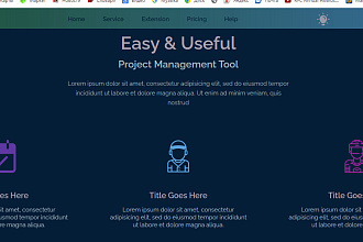 Сверстаю landing page