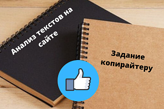 Аудит текстов на странице сайта