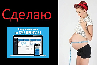 Создам интернет-магазин на CMS Opencart