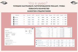 Настройка и ведение эффективной таргетированой рекламы