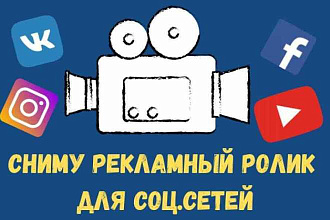 Сниму разные видеоролики на разную тематику