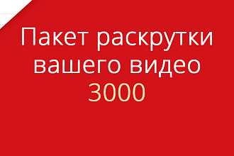 Сделаю 2000 просмотров на вашем видео на ютубе