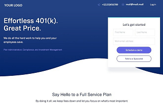 Landing Pages на движке Wordpress