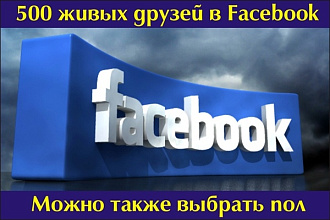 500 подписчиков в Facebook