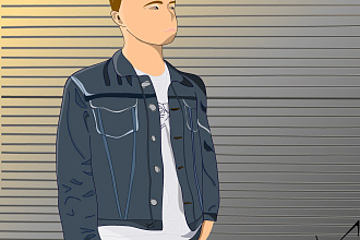 Отрисую фотографию в illustrator