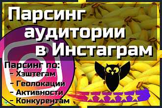 Парсинг и фильтрация целевой аудитории в Инстаграм