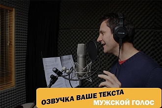 Озвучу текст, стихотворение