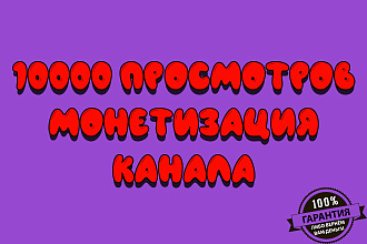 10 000 просмотров на Яндекс Эфир Вывод на монетизацию