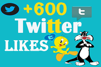 +600 Лайков Twitter