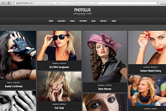 Тема Photolux для WordPress на русском с обновлениями и плагинами