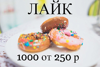Лайк 3000 от 500 р