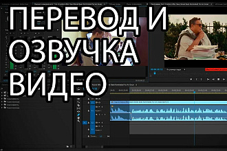 Озвучивание видео с переводом текста и субтитрами