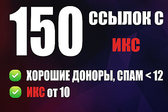 Размещение 150 вечных ссылок
