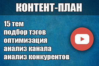 Контент-план для канала YouTube. Ключевые запросы, оптимизация