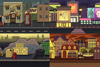 Создам Pixel art для Construct 2,3