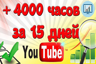 4000 часов просмотров для подключения монетизации