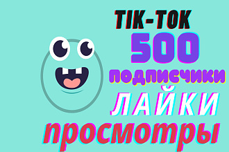 500 подписчиков TikTok