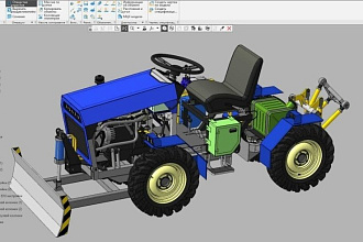 Создам 3D модель в Компас 3D