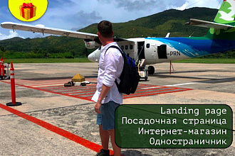 Landing, одностраничник, лэндинг, Tilda, Тильда, Визитка, Инт-магазин