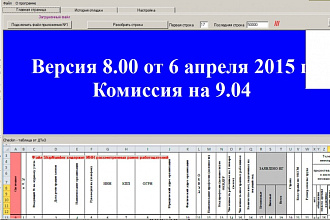Обработаю таблицы Excel