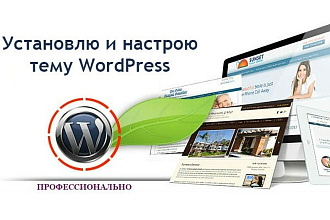 Установлю тему на WordPress