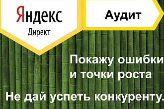 Проведу Аудит и дам рекомендации по улучшению Яндекс Директ