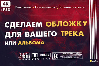 Обложка для музыкального трека или альбома