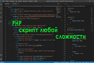 Написание любого PHP, jQuery скрипта